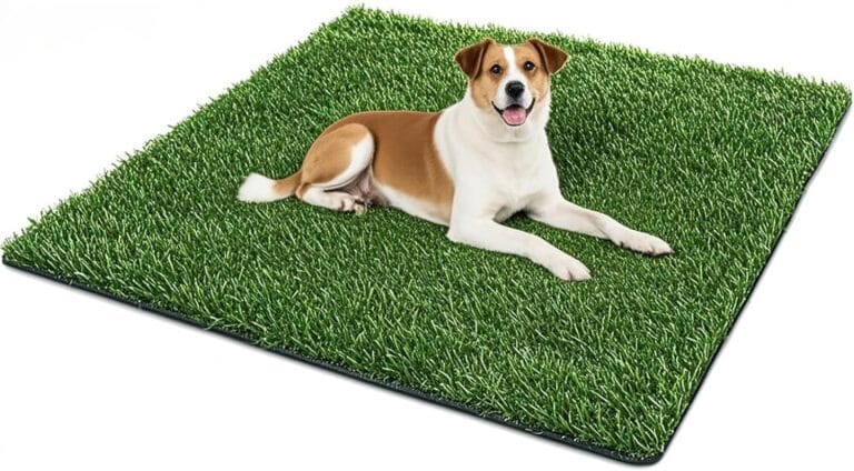 Dog Grass Pad,50.1x30.5In Fake Grass for Dogs,Artificial Grass Pee Pad for Puppies Potty Training Indoor Outdoor