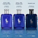 RALPH LAUREN FRAGRANCES Polo Blue – Eau de Parfum – Men’s Cologne – Aquatic & Fresh – With Citrus, Bergamot, and Vetiver – Medium Intensity – 4.2 Fl Oz