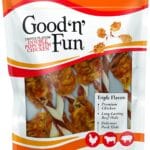 Good 'n' Fun Triple Flavor Double Pops with Chicken, Gourmet Dog Snacks, 5.5 Ounces