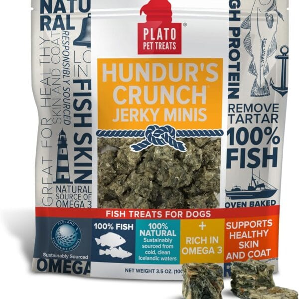 Plato Hundur's Crunch Jerky Minis 3.5oz