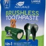 ARK NATURALS Brushless Toothpaste, Dog Dental Chews for Large Breeds, Freshens Breath, Helps Reduce Plaque & Tartar, 18oz, 1 Pack