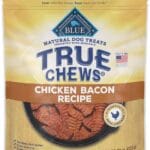 Blue Buffalo True Chews Dog Treats, Made in the USA with Natural Ingredients, Chicken Bacon Recipe, 22-oz Bag