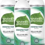 Seventh Generation Disinfectant Spray, Eucalyptus Spearmint & Thyme Scent, 13.9 Ounce (Pack of 4)