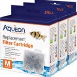 Aqueon Aquarium Fish Tank Replacement Filter Cartridges Medium - 9 pack
