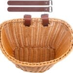 Bike Basket Waterproof Multi-Functional Front D-Shaped Storage Handlebar Bike Basket