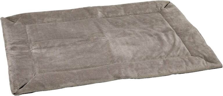 K&H Pet Products Self-Warming Dog Crate Pad, Large Self Heated Dog & Cat Bed Mat, Portable, Machine Washable, No Electric Needed, Adjustable Fit, Non-Slip Bottom - Large 37 X 25in Gray