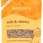 Bocce'S Bakery Nutty Nana Soft & Chewy Dog Treat, 6 Oz