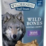 Blue Buffalo Wilderness Wild Bones Grain-Free Dental Chews Dog Treats, Mini, 27-oz Bag