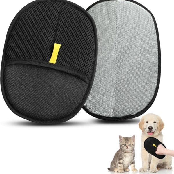 Pet Hair Removal Glove for Cats & Dogs, 2025 Newly Upgraded Electrostatic Pet Hair Gloves, Reusable Pet Hair Remover Tool for Clothing, Couch, Carpet, Curtain