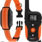 PaiPaitek Bark Activated Shock Collar with Remote - Automatic Bark and Training Collar Combo 3300ft Range, Bark Shock Collar for 40-150lbs Medium Large Dogs - IPX7 Waterproof