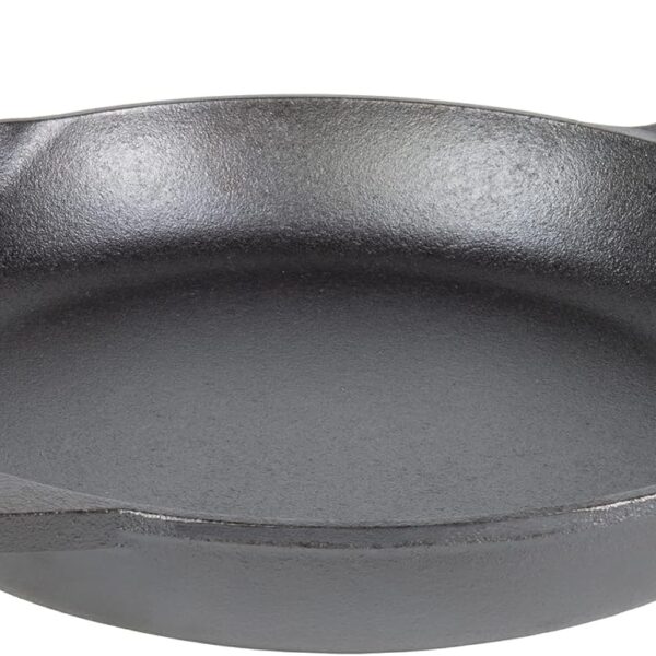 Lodge 12" Cast Iron Skillet - Chef Collection - Perfect Sear - Ergonomic Handles - Superior Heat Retention - Cast Iron Cookware & Skillet