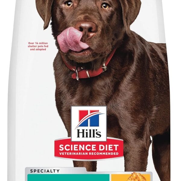 Hill's Science Diet Perfect Weight Large Breed Adult Dry Dog Food 1-5, Quality Protein for Weight Management Support, Chicken Recipe, 25 lb. Bag