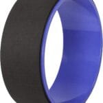 Fitvids Yoga Wheel for Stretching - Comfortable Support for Poses and Backbends, Multiple Colors