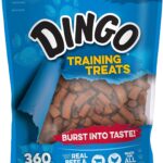 Dingo Soft and Chewy Training Dog Treats Made with Real Beef and Chicken for Small, Medium, and Large Dogs 360-Count