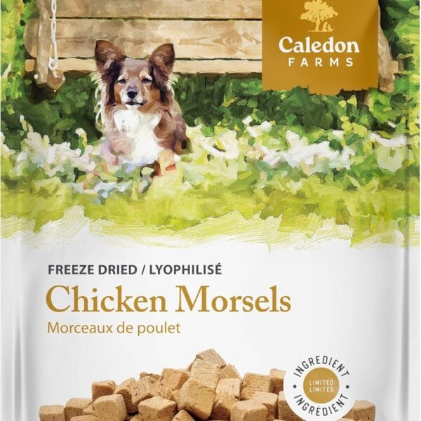 Caledon Farms Chicken Morsels Dog Treats: 125G/4.4OZ