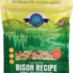 Shepherd Boy Farms Freeze Dried Raw Dog Food, Bison Recipe, All Natural, No Synthetics, Made in USA with Goat's Milk & Organic Produce, High Protein, Complete Meal (14oz)