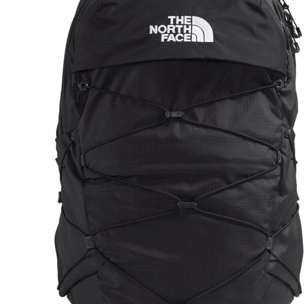 The North Face Borealis Commuter Laptop Backpack | Water Repellent Finish, 16" Laptop Sleeve, Large Main Compartment for Everyday Carry, TNF Black/TNF Black-NPF, One Size