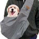 pet Carrier Comfortable pet Sling Backpack for Small Dogs and Puppy Adjustable Shoulder Strap pet Sling Carrier,Fit 7~15lb Cats&Small Dogs