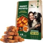 Beloved Pets Dog Treats Sweet Potato Wrapped with Chicken 10.6 oz & Pet Natural Chew - Grain Free Dried Snacks in Bulk - Best Twists for Training Small & Large Dogs - Made for USA