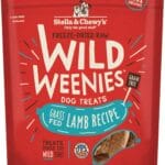 Stella & Chewy's Freeze-Dried Raw Wild Weenies Dog Treats - High-Protein Training Treats for Dogs & Puppies - All-Natural Grass-Fed Lamb Recipe with 97% Meat & Organs - USA Made - 3.25 oz Bag