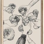 Kizbok Cheers Bar Cart Wall Decor Art Prints, Vintage Cheers Sign, Retro Friends Clinking Bar Cart Decor Canvas Oil Painting, Farmhouse Home Kitchen Wall Art Decor, Trendy Cocktail Bar Cart Accessories (8" x 10"-UNFRAMED)