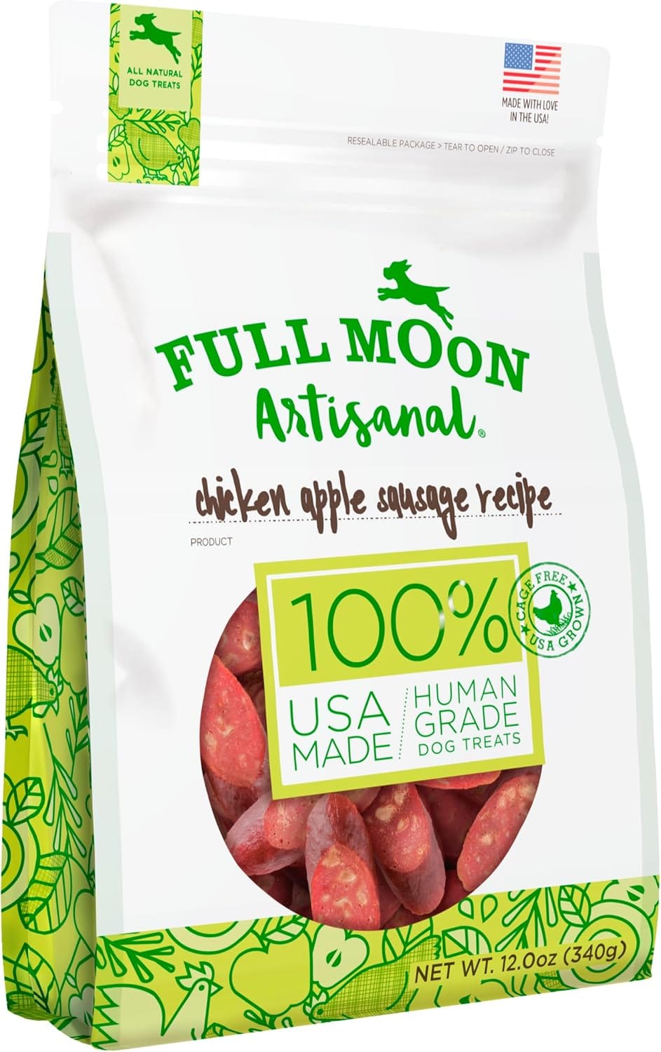 Full Moon Chicken Apple Sausage 12.0 oz Full Moon Chicken Apple Sausage 12.0 oz