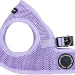 Puppia Soft Vest Dog Harness Step-in Padded Mesh No Choke No Pull Comfortable Walking Running Training for Small Medium Large Dogs, Violet, Large