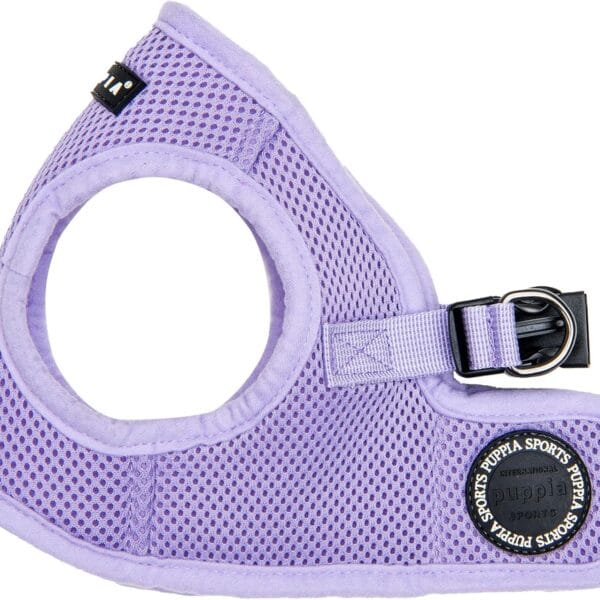 Puppia Soft Vest Dog Harness Step-in Padded Mesh No Choke No Pull Comfortable Walking Running Training for Small Medium Large Dogs, Violet, Large
