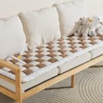 Pet Sofa Couch Cover for Dogs Washable Dog Blanket for Bed Couch Protector for Dogs Funny Fuzzy Pet Couches Dog Covers for Sofa Pad Coach Cover Couches Pets Covers 27.6x59in Dark Brown