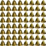 100 Pieces Vintage Bells Craft Bells Small Hanging Bells Ornaments for Wind Chimes Housebreaking Making Dog Potty Training Doorbell Wedding Decor (Bronze)