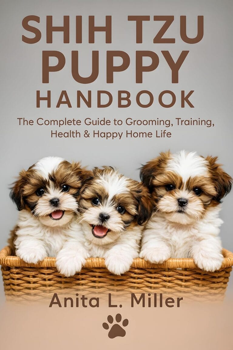 Shih Tzu Puppy Handbook: The Complete Guide to Grooming, Training, Health & Happy Home Life