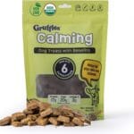 Organic Calming Dog Treats  Natural Relaxation & Stress Support Chews  Helps Promote Calm Behavior  with Ashwagandha, Valerian Root & Chamomile  USDA Organic, Non-GMO  6oz (Pack of 1)