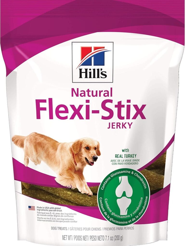 Hill's Natural Flexi-Stix Jerky, All Life Stages, Great Taste, Dog Treats, Turkey, 7.1 oz Bag