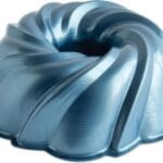 Nordic Ware Formed Swirl Bundt, 10 Cup, Twilight Blue