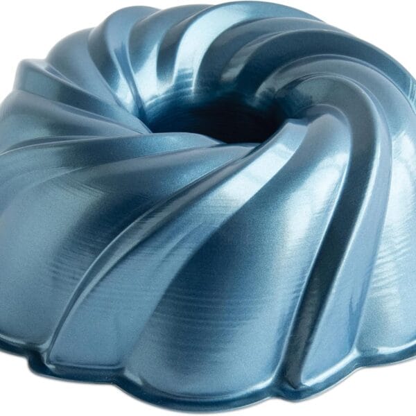 Nordic Ware Formed Swirl Bundt, 10 Cup, Twilight Blue