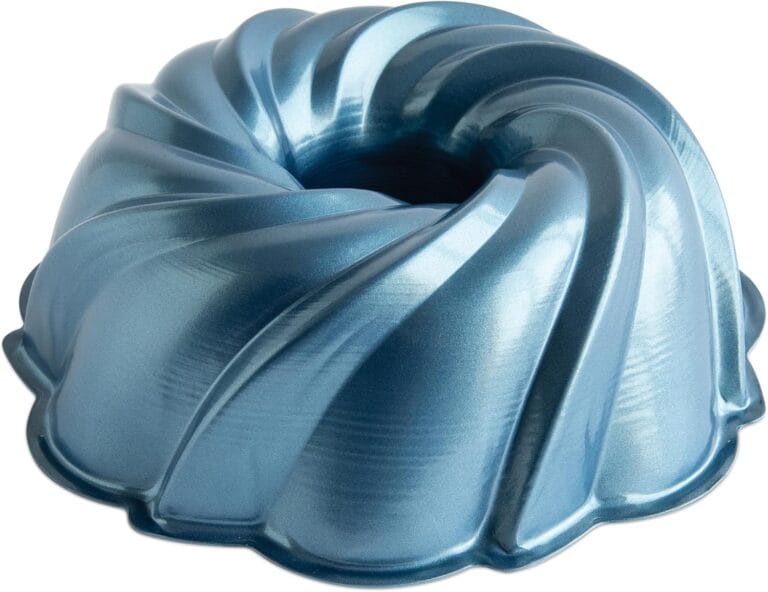 Nordic Ware Formed Swirl Bundt, 10 Cup, Twilight Blue