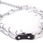 Herm Sprenger Prong Collar for Dog Training with Easy Quick Release Buckle - German Made Dog Collar with Chrome Plated Steel 3.0mm Prongs for Large - Extra Large Dogs (20-25" Neck)