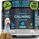 Googipet Daily Hemp Calming Chews for Dogs - Separation Anxiety Relief for Dogs, Non-Drowsy Dog Calming Chews - Anxiety Relief Treats with Valerian Root, & Hemp