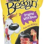Beggin' Strips Dog Treats, Original with Bacon, 25 Oz Pouch