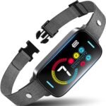 Upgrade Ultrasonic Bark Collar for Large Medium Small for Dogs Smart Automatic Bark Collar Rechargeable Anti Barking Training Collar with Waterproof Vibration and Beep 7 Sensitivity