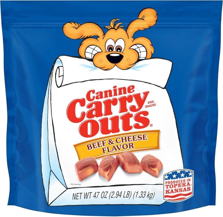 Canine Carry Outs Dog Treats, Beef & Cheese Flavor, 47 Ounce