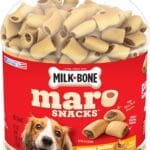 Milk-Bone MaroSnacks Dog Treats, Peanut Butter, 40 Ounce with Real Bone Marrow and Calcium
