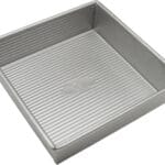 USA Pan Bakeware Nonstick Square Cake Pan, 8 Inch, Aluminized Steel