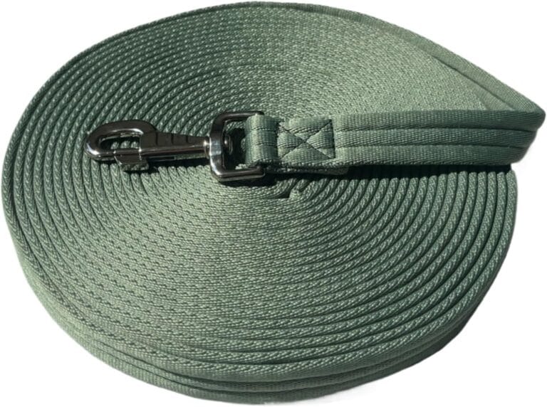 Horse Training Lunge Line with Alloy Trigger Buckle for Accurate Equestrian Training of 32.8 ft(10 Meters)