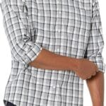 Amazon Essentials Mens Regular-Fit Long-Sleeve Casual Poplin Shirt