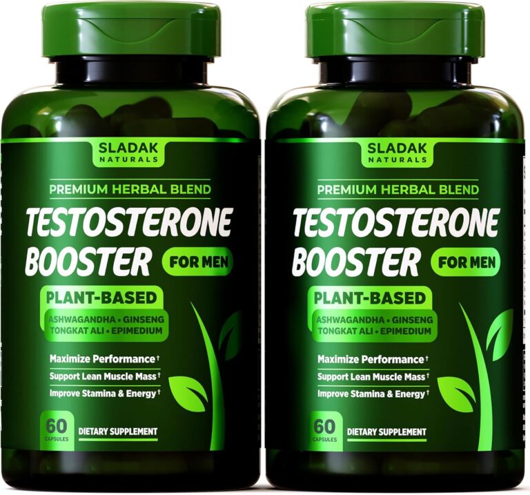 Testosterone Booster Supplement for Men - Male Enhancing Test Boost - Ashwagandha, L-Arginine, Tongkat Ali, Tribulus + More - Workout, Build Muscle, Strength, Energy & Performance - 2 Month Supply