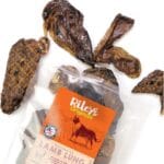 Riley's Premium Dehydrated Lamb Lung Dog Treats - Sourced in USA, Made in USA - Air Dried Crunchy & Delicious Lamb Dog Treats - 6 oz