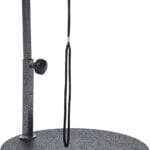 Pet Edge Master Equipment Round Pet Grooming Table  Rotatable Black 18 Diameter Grooming Table Perfect for Small Dogs