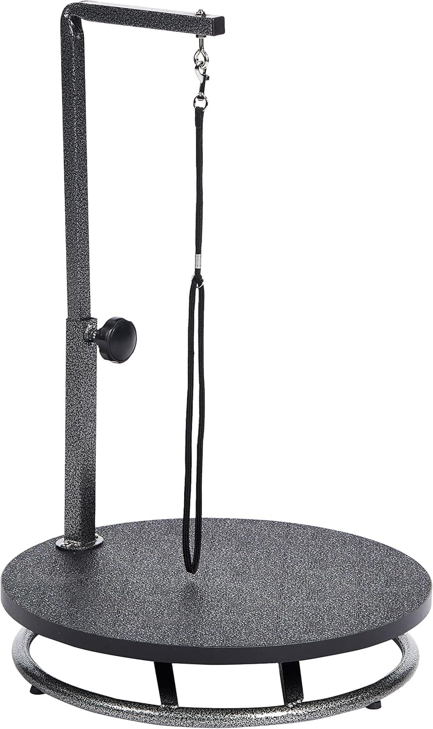 Pet Edge Master Equipment Round Pet Grooming Table Rotatable Black 18 Diameter Grooming Table Perfect for Small Dogs Pet Edge Master Equipment Round Pet Grooming Table Rotatable Black 18 Diameter Grooming Table Perfect for Small Dogs