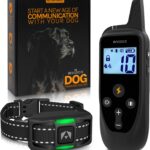 INVIROX Dog Training Collar [2026 Edition] 123 Levels Dog Training Collar with Remote 1100yd Range E Collar for Dogs Training 100% Waterproof Rechargeable, Manual Bark Collar for Large Dog